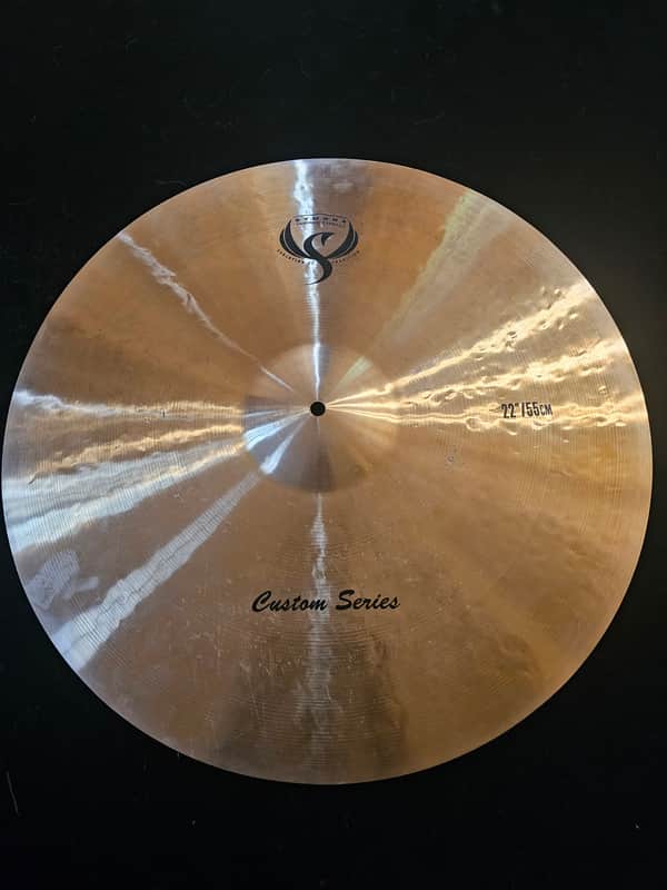 Symrna Cymbals Ancient Art 22 inch Custom ride 2008 - Lathed image 1