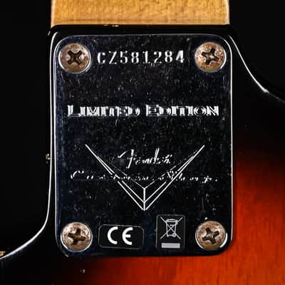 Fender Custom Shop Limited Edition Red Hot Hard Tail Stratocaster Heavy Relic- Faded Aged Chocolate 3 Tone Sunburst 2024 (CZ581284) image 18