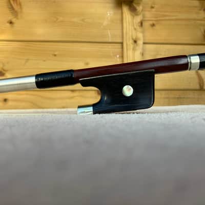 Double Bass Pernambuco French Bow - German Made 1st Half 20thC. Offers Welcome image 24