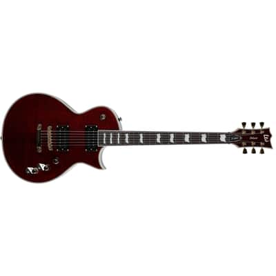 ESP LTD EC-1000T CTM Electric Guitar - See-thru Black Cherry image 3