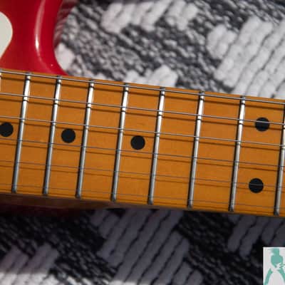 Fender Japan ST-57 '57 Stratocaster Reissue - Limited Ed. Cherry SunBurst - Pro Set Up w Perfect Frets/Action/Intonation! image 10