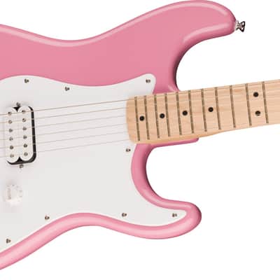 Squier Sonic Stratocaster HT H Electric Guitar, Flash Pink image 4