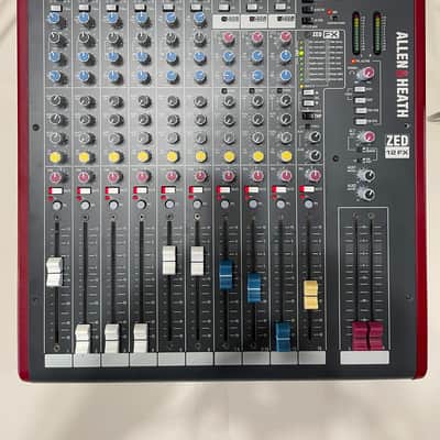Allen & Heath ZED-12FX 12 Channels Mixer with Effects - Black/Red image 5
