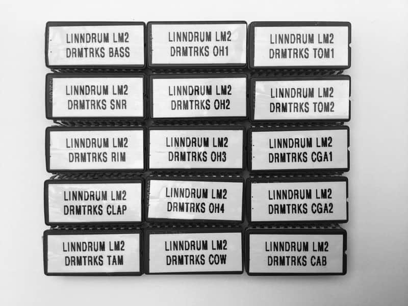 Custom SCI Drumtraks Eprom Drumkit Set For The Linndrum Lm2. imagen 1