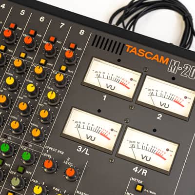 Tascam M-208 Analog Mixer – Vintage 8-Channel Warmth & Character image 3