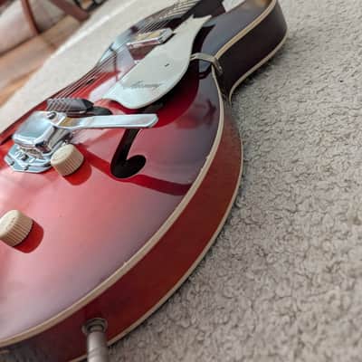 Harmony H53 Rocket 1959 - 1967 Red Sunburst image 2