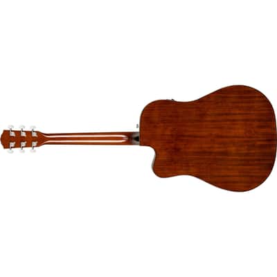 Fender CD-140SCE Dreadnought Acoustic Guitar, Walnut fingerboard, Sunburst, 0970213332 image 2