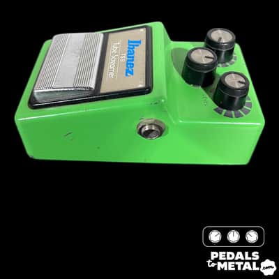 Ibanez TS9 Tube Screamer with Analogman Mod Early Version - Green X9923 image 4