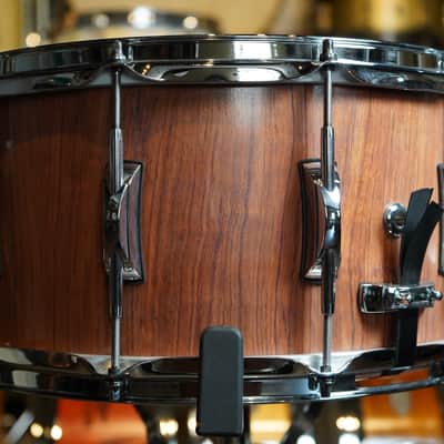 Doc Sweeney Drums Stave Series Bubinga Snare Drum - 14x7.5 - Satin Natural image 4