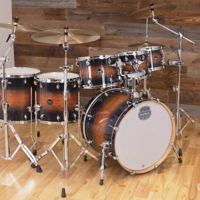 MAPEX ARMORY LIMITED EDITION 6 PIECE DRUM KIT, CARIBBEAN BURST, UK DRUM SHOW KIT image 14