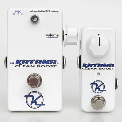NEW! Keeley Mini Katana Clean Boost White image 3