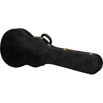 Gibson Lifton Historic Les Paul Hardshell Case Black and Goldenrod image 1