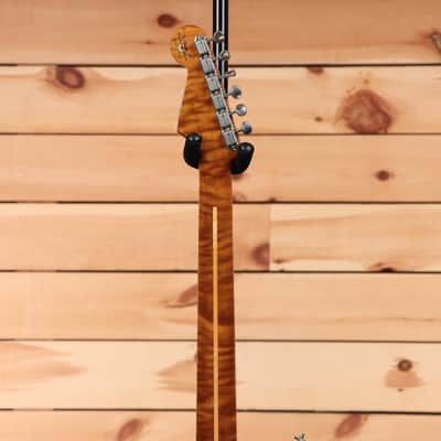 Fender Custom Shop Limited Roasted Pine Stratocaster Relic - Aged Teal Green Metallic-CZ570638 image 10