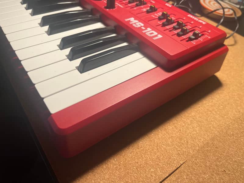 [early MS-101 ver.] MS1 Analog Synthesizer 2019 - Present - Red image 1