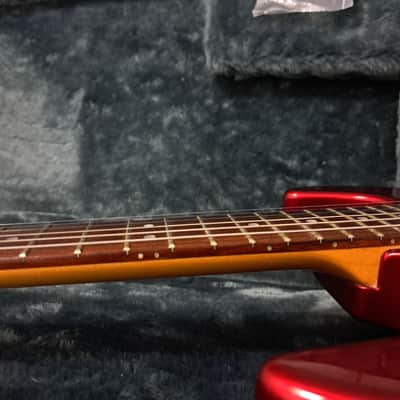 Hamer (USA) Chaparral Sustainiac Reverse Headstock 1989  - Bordeaux Red image 14