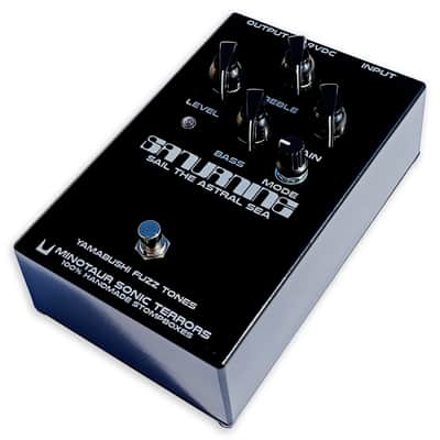 Minotaur Sonic Terrors Saturnine Fuzz (Based on the Boss FZ-2 Hyper Fuzz) 2021 Black / Silver image 2