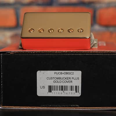 Gibson Custombucker Plus - Gold / Unpotted / 2-conductor Alnico 3 image 2