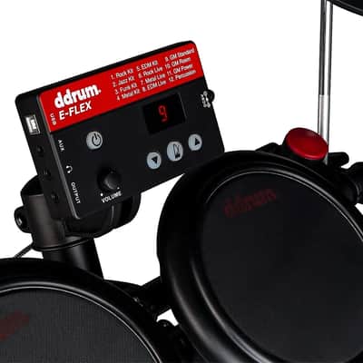 Mint ddrum E-FLEX Mesh Electronic Drum Kit - Black image 4