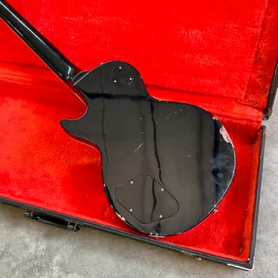 Greco EGB-850 Les paul singlecut custom Bass c 1980’s -1990 Black beauty original vintage MIJ Japan fujigen image 10