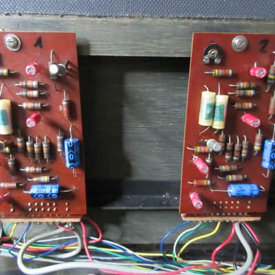 Vox Super Continental 1960s - Black & Red image 2