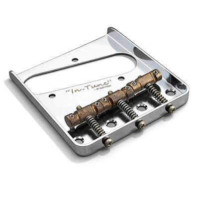 Gotoh Relic Bridge for Telecaster Aged Chrome PBS-TC1AC
