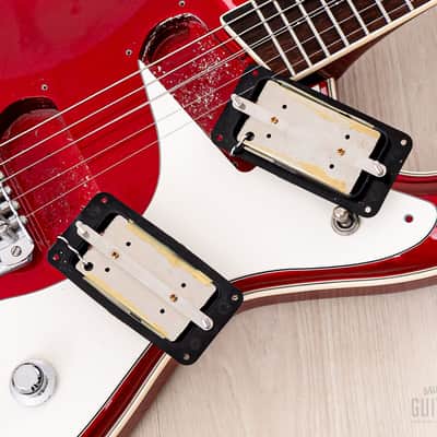 2007 Mosrite USA Ventures Model American Standard Mark I 1963 Sidejack w/ Case & Tags image 16