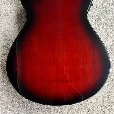 Breedlove PSCN39BCEMYMY Pursuit Exotic S Concert Sunset Burst Acoustic/Elec Bass image 4