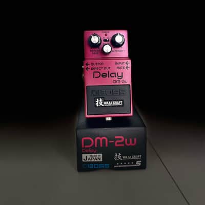 Boss DM-2W Delay Waza Craft 2015 - Present - Pink image 1