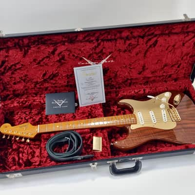 Fender Stratocaster Artisan Claro Walnut 2016 Custom Shop Amber Tinted image 19