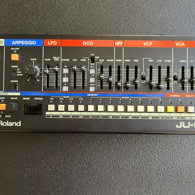 Roland JU-06A Boutique Series Synthesizer Module 2019 - Present Black image 7