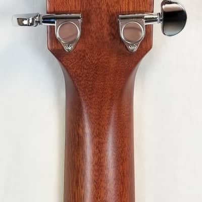 Yamaha FG-TA TransAcoustic Dreadnaught Guitar; Solid Spruce Top, Mahogany B/S, Vintage Tint image 8