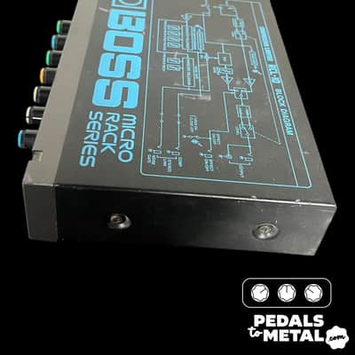 Boss RCL-10 Micro Rack Series Compressor Limiter 1985 - 1990 - Black X14974 image 5