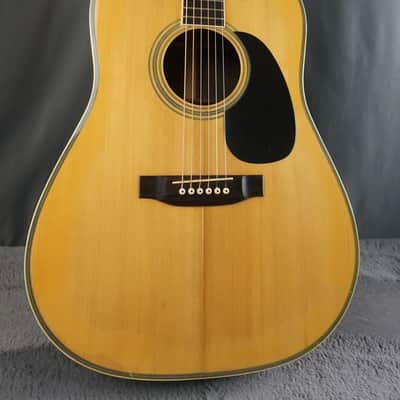 Yamaki YW-40 Dreadnought Acoustic Guitar MIJ w/ Hard Case – Vintage 1970s image 2