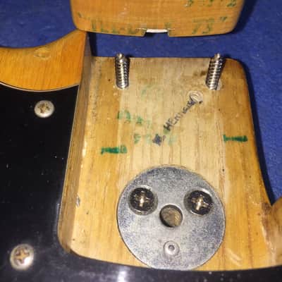 Fender Telecaster Deluxe 1975 Natural Maple Fingerboard image 15