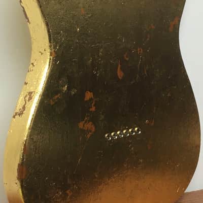 LEFTY Custom Heavy Relic TL59 Gold Metallic Vintage Guitar Aged Tele 6 Lb HSC image 7