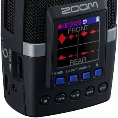 Zoom H2essential Multi-Mic 32-Bit Float Handy Recorder Bundle with APH-2e Accessory Pack with Hairy Windscreen, Padded Shell Case, AC Adapter, & USB C-Cable (H2e + APH-2e Accessory Pack) image 7