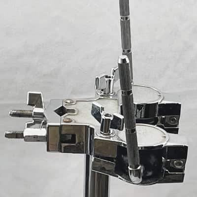 Ludwig LC-342-TSR Classic Rocker Double Tom Stand Vintage 80s Blk/Wht Label  - LRDTS-701 image 15