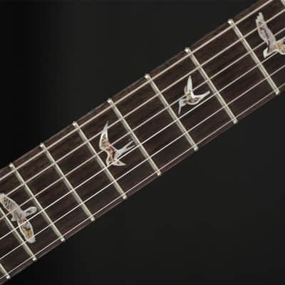 PRS Headstock Signature Custom 24 10 Quilt Top, 59/09s, Pattern Thin in Armando's Amethyst #193620 with Case - Pre-Owned image 5