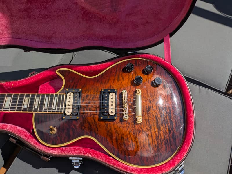 ESP Navigator Les Paul Custom Blister Top 1991 Seymour Duncan PG image 1