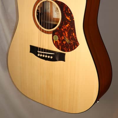 Maton Solid Road Series SRS70C Natural Satin Finish Dreadnought Cutaway Acoustic Electric with case NEW image 6