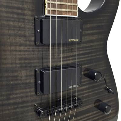Jackson SLXT Soloist X Series Electric Guitar - Transparent Black image 3