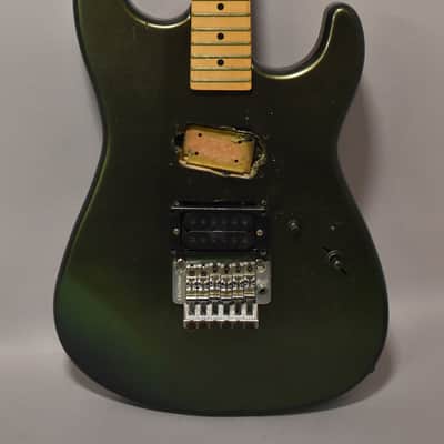 1980s Charvel By Jackson Model 2 MIJ Modified Project For Repair AS-IS w/Bag image 1
