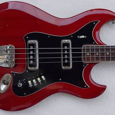 Hagstrom H-8 / F-800 8 String Bass Hagström Schweden 196x Vintage E-Bass image 3