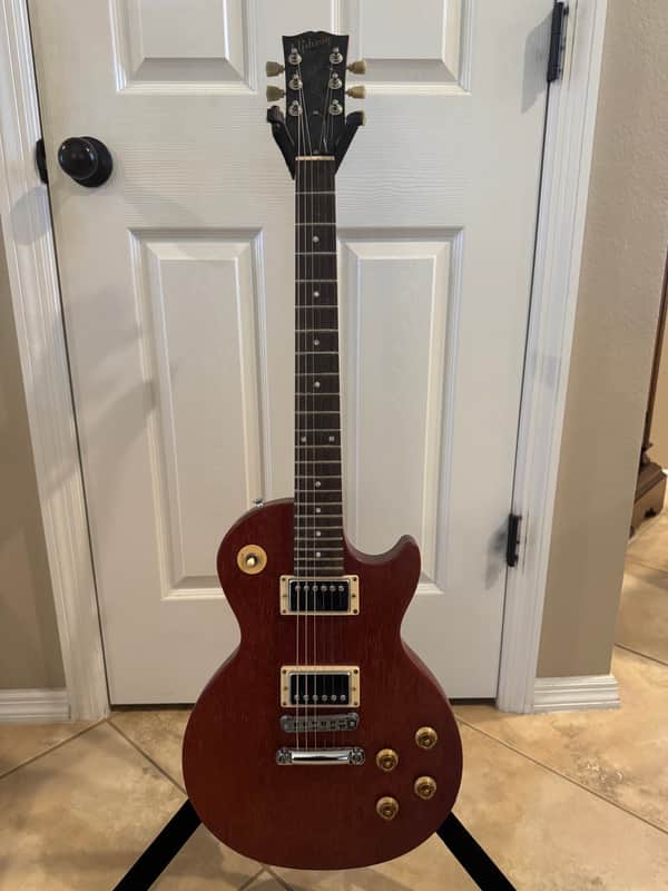 Gibson Les Paul Junior Special with Humbuckers 2002 - 2006 - Worn Cherry image 1