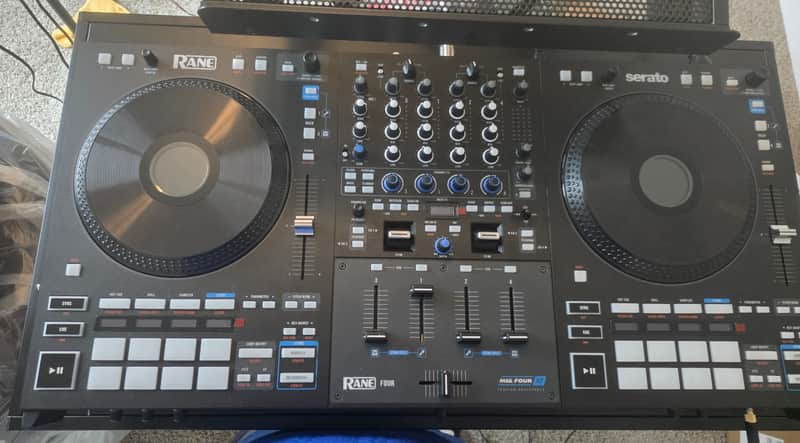 Rane FOUR 4-Channel DJ Controller 2023 - Present - Black image 1