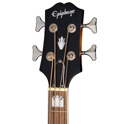 EPIPHONE El Capitain J-200 Studio IV Bass (Fishman Sonitone), Aged Vintage Sunburst Bild 4
