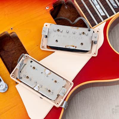 1976 Gibson Les Paul Standard Vintage Guitar Cherry Sunburst w/ T Tops, Case image 17