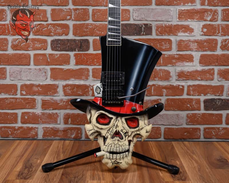 Jackson USA Custom Shop “Scoundrel” Built for Namm Scoundrel Carved Skull 1987 w/OHSC Bild 1