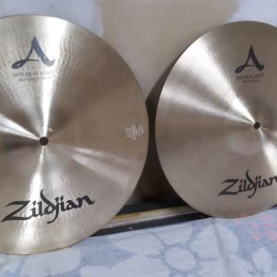 Zildjian 14" A Series New Beat Hi-Hat Cymbals (Pair) 2013 - Present - Traditional image 2
