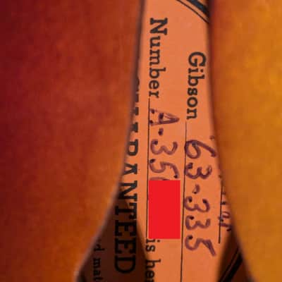 Gibson Nashville Custom Shop '63 335  Sunburst 2015 image 23